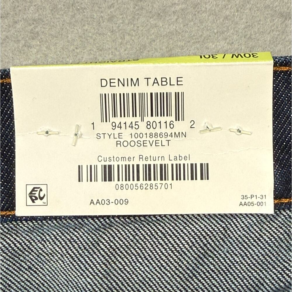 Mode of One Men's Straight-Fit Jeans, Roosevelt blue 30x30 $70 - Picture 10 of 12
